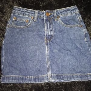 denim skirt
